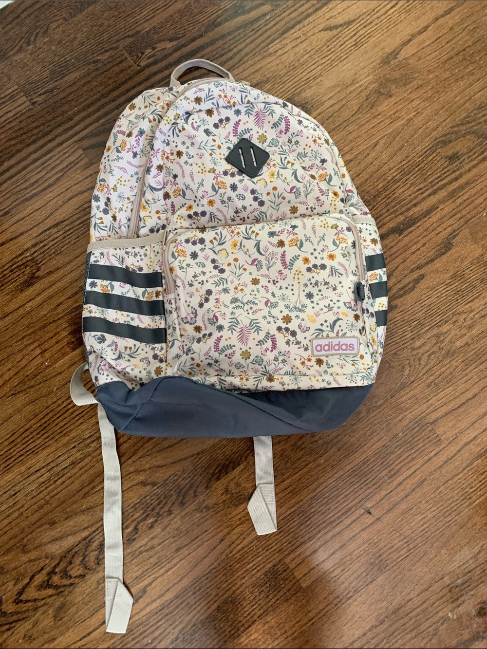 adidas Kids Floral Backpack